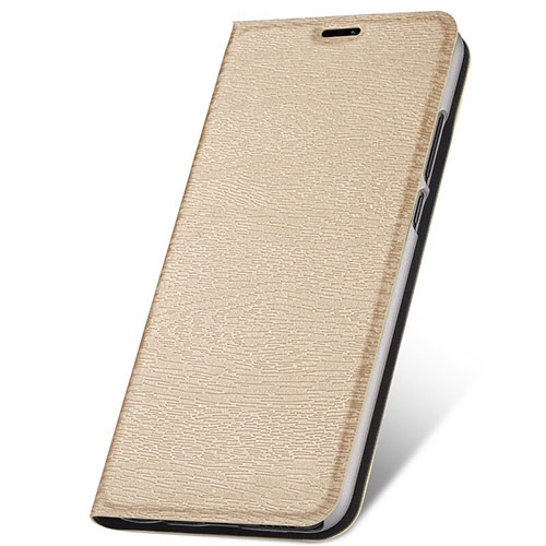 Leather Case Stands Flip Cover T14 Holder for Huawei Nova 5 Gold