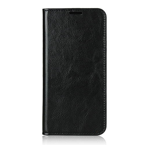 Leather Case Stands Flip Cover T14 Holder for Huawei P40 Pro Black