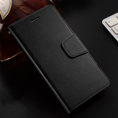 Leather Case Stands Flip Cover T16 Holder for Huawei Honor View 20 Black