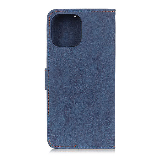 Leather Case Stands Flip Cover T23 Holder for Xiaomi Mi 11 5G Blue