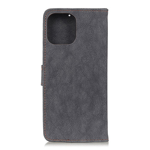 Leather Case Stands Flip Cover T23 Holder for Xiaomi Mi 11 Lite 4G Black