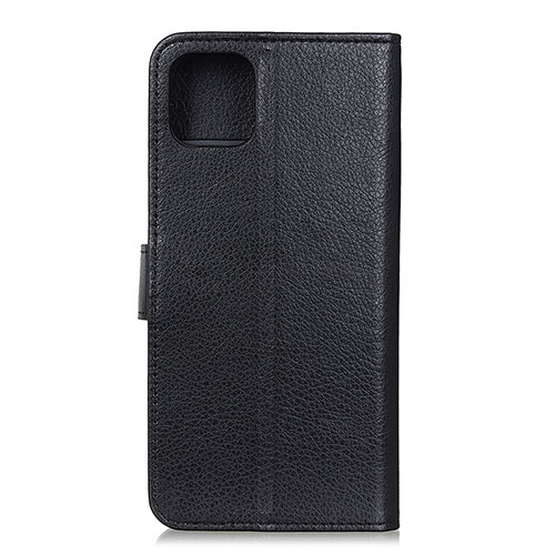 Leather Case Stands Flip Cover T25 Holder for Xiaomi Mi 11 Lite 4G Black