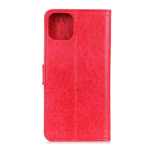 Leather Case Stands Flip Cover T26 Holder for Xiaomi Mi 11 Lite 5G NE Red
