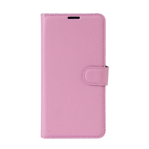 Leather Case Stands Flip Holder Cover for Wiko Wim Lite 4G Pink