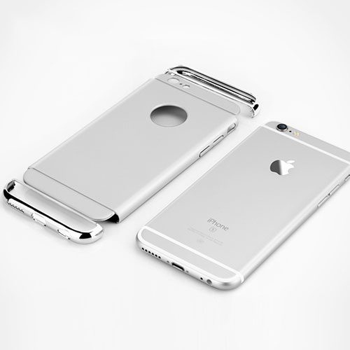 Luxury Aluminum Metal Cover A01 for Apple iPhone 6S Silver