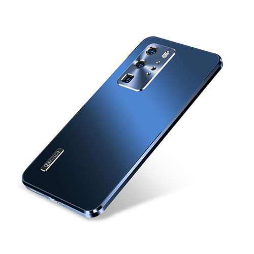 Luxury Aluminum Metal Cover Case A01 for Huawei P40 Pro Blue