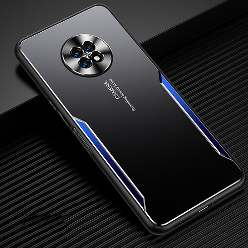 Luxury Aluminum Metal Cover Case for Huawei Enjoy 20 Plus 5G Blue