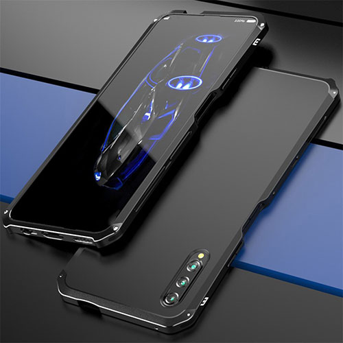 Luxury Aluminum Metal Cover Case for Huawei Honor 9X Pro Black