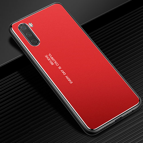 Luxury Aluminum Metal Cover Case for Huawei Mate 40 Lite 5G Red