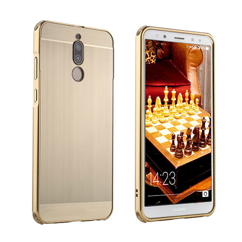 Luxury Aluminum Metal Cover Case for Huawei Nova 2i Gold