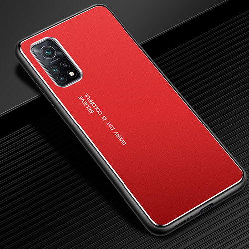 Luxury Aluminum Metal Cover Case for Xiaomi Mi 10T 5G Red