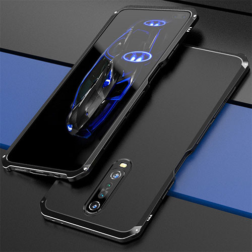 Luxury Aluminum Metal Cover Case for Xiaomi Poco X2 Black