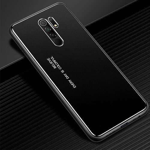 Luxury Aluminum Metal Cover Case for Xiaomi Redmi 9 Black