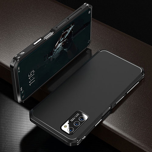 Luxury Aluminum Metal Cover Case M01 for Huawei Honor V30 5G Black