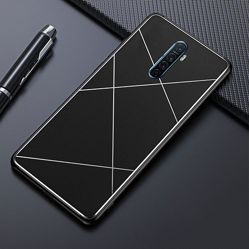 Luxury Aluminum Metal Cover Case M01 for Oppo Reno Ace Black