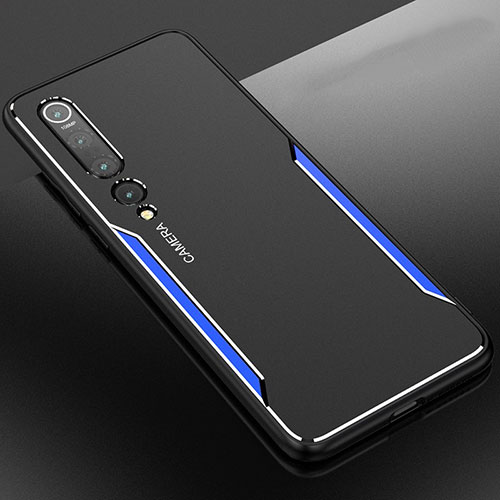 Luxury Aluminum Metal Cover Case M01 for Xiaomi Mi 10 Pro Blue