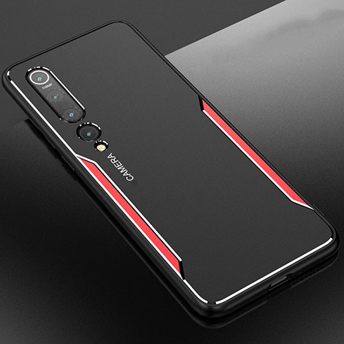 Luxury Aluminum Metal Cover Case M01 for Xiaomi Mi 10 Pro Red