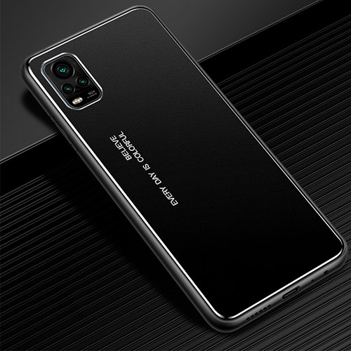 Luxury Aluminum Metal Cover Case M02 for Vivo V20 Pro 5G Black