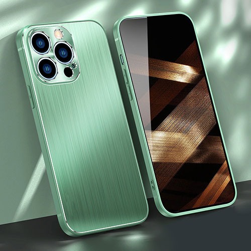 Luxury Aluminum Metal Cover Case M09 for Apple iPhone 14 Pro Max Green