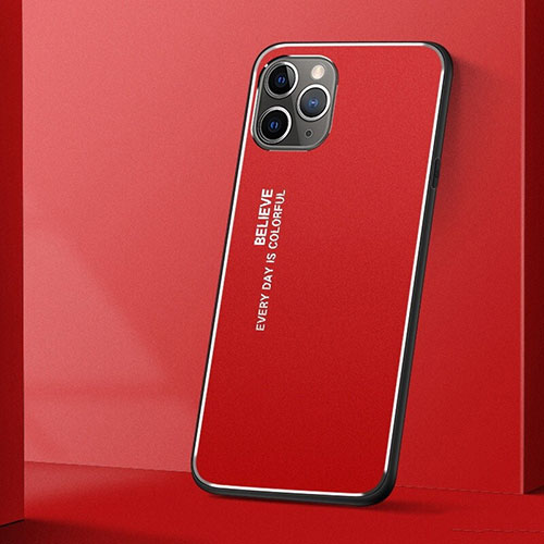 Luxury Aluminum Metal Cover Case T01 for Apple iPhone 11 Pro Red