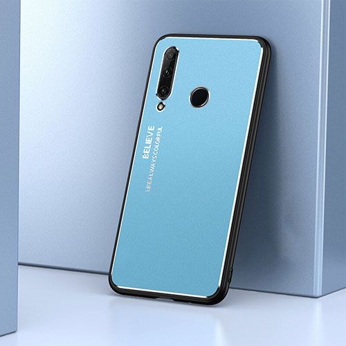 Luxury Aluminum Metal Cover Case T01 for Huawei Honor 20 Lite Sky Blue