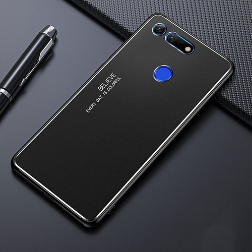 Luxury Aluminum Metal Cover Case T01 for Huawei Honor V20 Black
