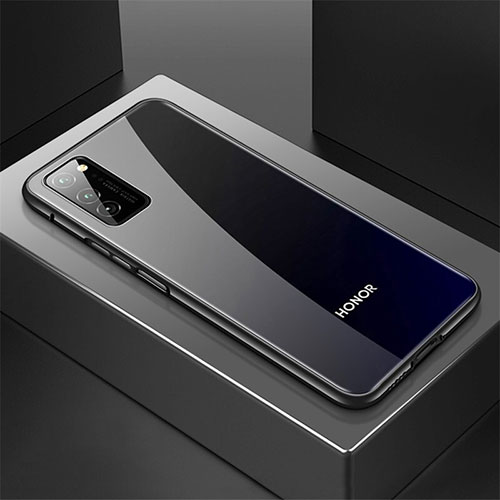 Luxury Aluminum Metal Cover Case T01 for Huawei Honor V30 5G Black