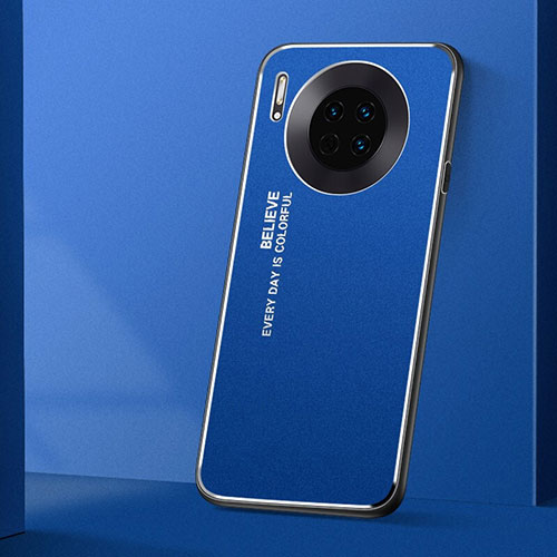 Luxury Aluminum Metal Cover Case T01 for Huawei Mate 30 Pro Blue