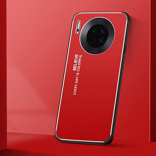 Luxury Aluminum Metal Cover Case T01 for Huawei Mate 30 Pro Red