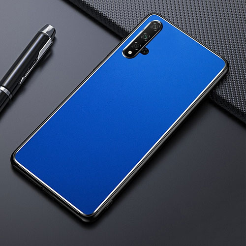 Luxury Aluminum Metal Cover Case T01 for Huawei Nova 5T Blue