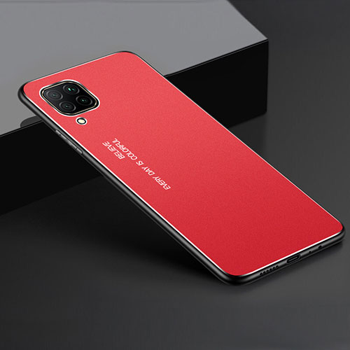 Luxury Aluminum Metal Cover Case T01 for Huawei Nova 6 SE Red