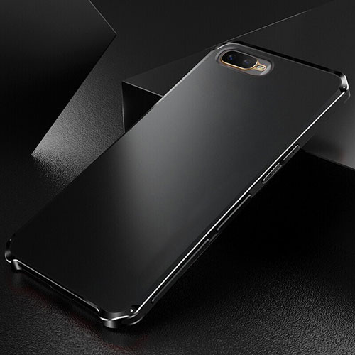 Luxury Aluminum Metal Cover Case T01 for Oppo R15X Black
