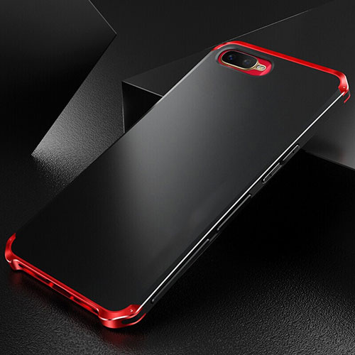 Luxury Aluminum Metal Cover Case T01 for Oppo R15X Red