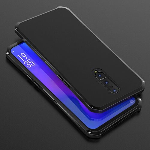 Luxury Aluminum Metal Cover Case T01 for Oppo RX17 Pro Black