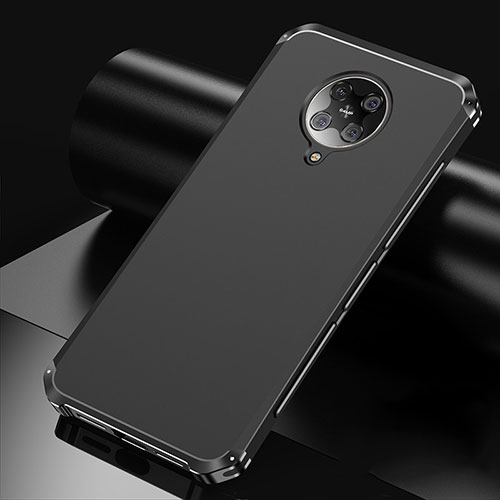 Luxury Aluminum Metal Cover Case T01 for Xiaomi Redmi K30 Pro Zoom Black