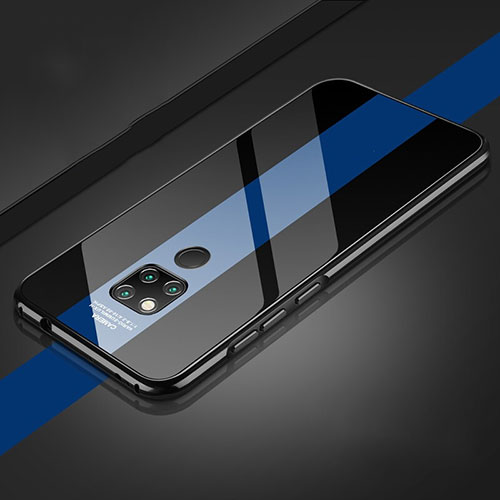 Luxury Aluminum Metal Cover Case T02 for Huawei Mate 20 X 5G Blue