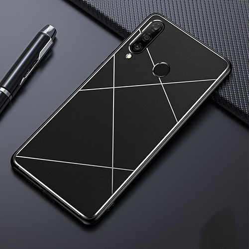 Luxury Aluminum Metal Cover Case T02 for Huawei Nova 4e Black