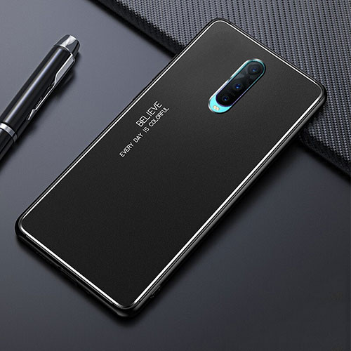 Luxury Aluminum Metal Cover Case T02 for Oppo R17 Pro Black