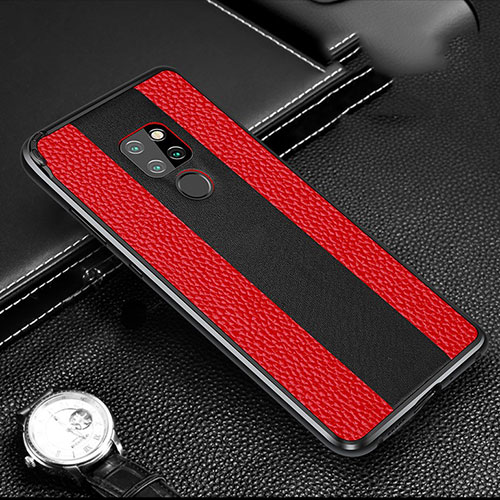 Luxury Aluminum Metal Cover Case T03 for Huawei Mate 20 X 5G Red