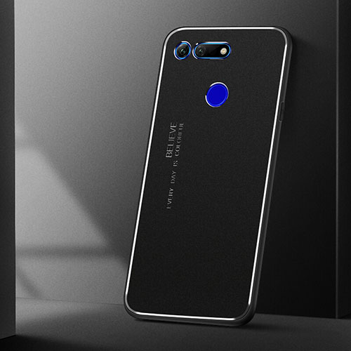 Luxury Aluminum Metal Cover Case T04 for Huawei Honor View 20 Black