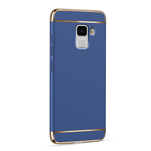 Luxury Aluminum Metal Cover for Huawei Honor 7 Dual SIM Blue