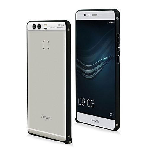 Luxury Aluminum Metal Frame Case for Huawei P9 Black