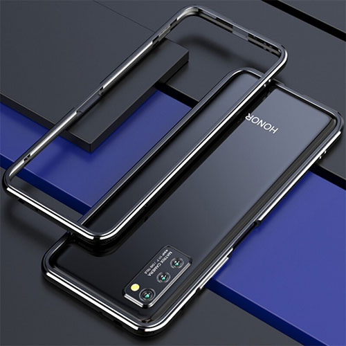 Luxury Aluminum Metal Frame Cover Case for Huawei Honor View 30 5G Silver