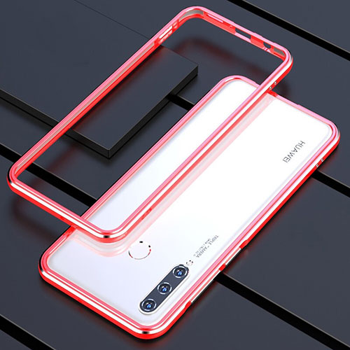 Luxury Aluminum Metal Frame Cover Case for Huawei Nova 4e Rose Gold