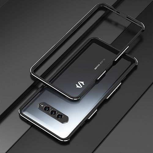 Luxury Aluminum Metal Frame Cover Case for Xiaomi Black Shark 4 Pro 5G Black