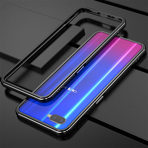 Luxury Aluminum Metal Frame Cover for Oppo R17 Neo Silver