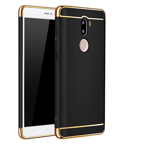 Luxury Metal Frame and Plastic Back Case for Xiaomi Mi 5S Plus Black