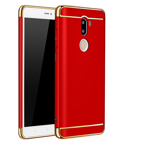 Luxury Metal Frame and Plastic Back Case for Xiaomi Mi 5S Plus Red