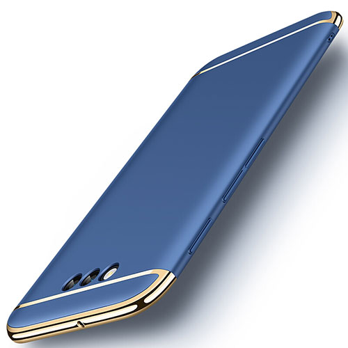 Luxury Metal Frame and Plastic Back Cover Case M01 for Huawei Honor Magic Blue