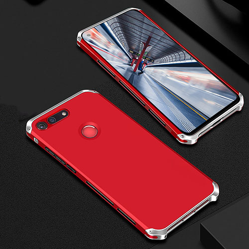 Luxury Metal Frame and Plastic Back Cover Case M01 for Huawei Honor View 20 Colorful
